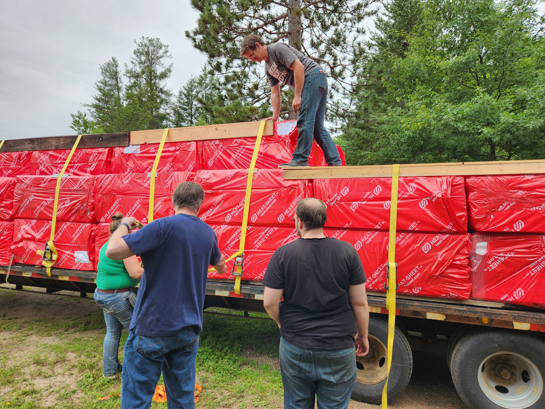Tips for Hauling Heat-Sheet by Trailer
