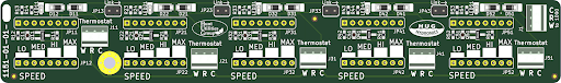 THe zone expander allows the HUG Hydronics in-floor heating system to handle up to 8 heating zones. It attaches right to the control board and can be done in factory fo r you.