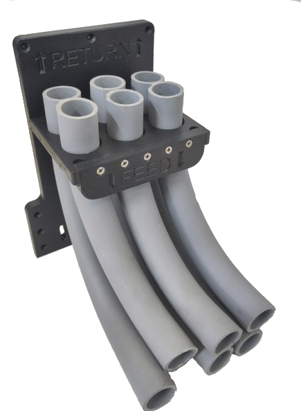 HUG's Holey Hose Holder 3 Loop (PEX tubing guide)