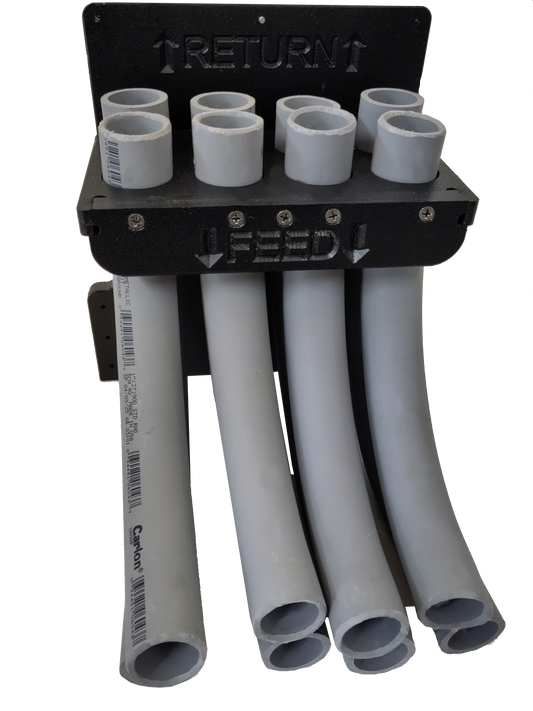 HUG's Holey Hose Holder 4 Loop (PEX tubing guide)