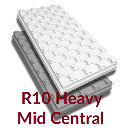 (Mid Central) Heat-Sheet Heavy R10