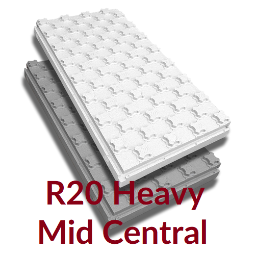 (Mid Central) Heat-Sheet Heavy R20