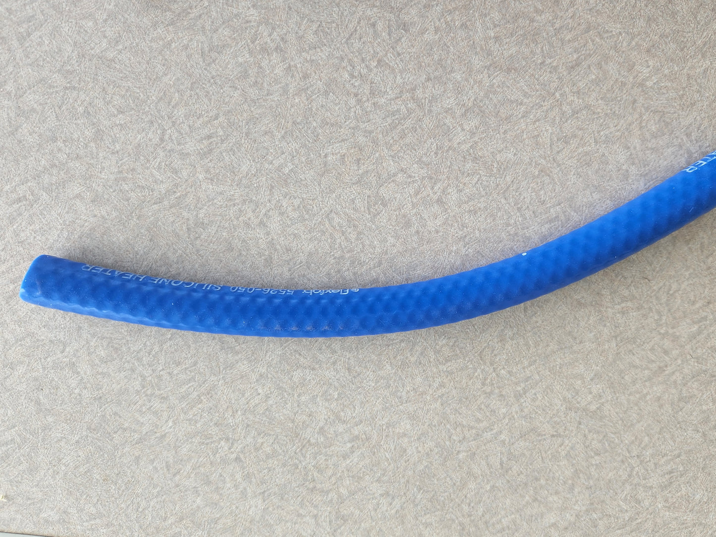 Standard Silicone Heater Hose - 0.50" ID - 0.83" OD - Blue - per foot