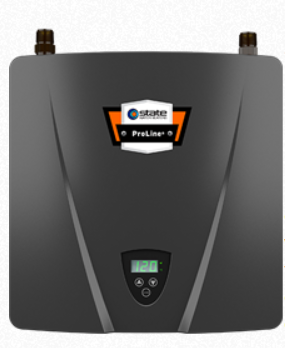 State 18 kw electric tankless water heater works easily with the HUG Hydronics in-floor radiant heat system