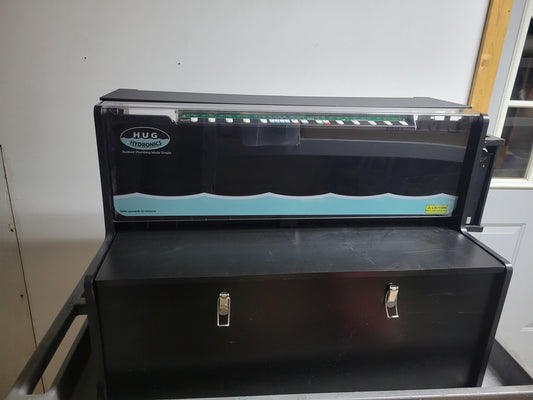 the hug hydronics in floor heating tank topper on a tank